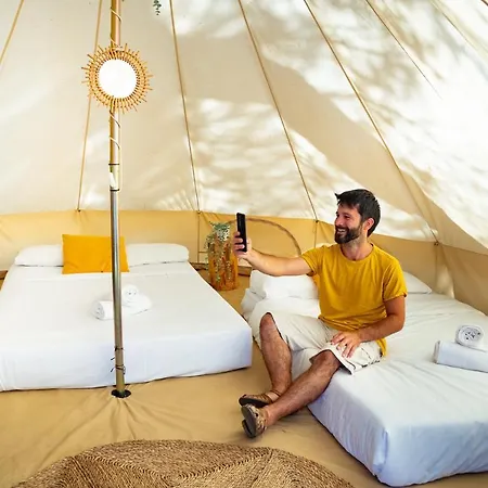 Luxury tent Kampaoh Barcelona Costa Santa Susanna